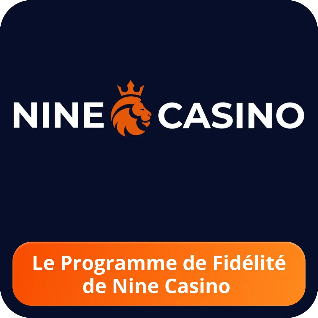 Nine Casino programme de fidélité